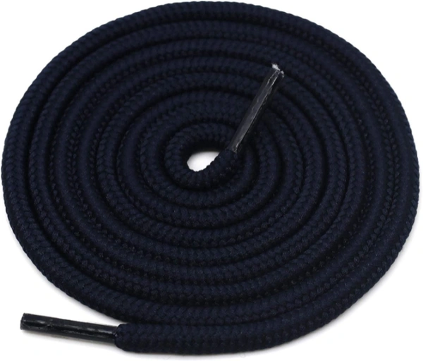 GRAH SANGRAH® 3 Pair (1 Pair Per Single Color) Shoelaces for Hiking Shoes, Walking Sneakers, Climbing, Work Boot, Running, Casual, Sport Shoes (SL-07-20-29) - 120 cm, Black_Navy Blue_Maroon